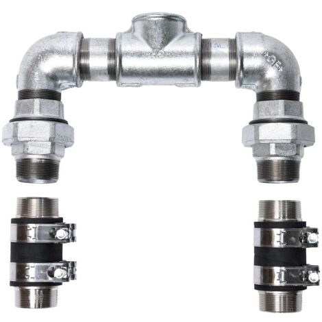 KSB Hosenrohr druckseitig DN 50, Stahl verzinkt