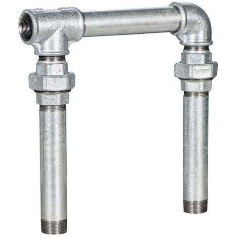 KSB Hosenrohr Stahl verzinkt für Doppelaggregate, Anschluss R 1 1/4"