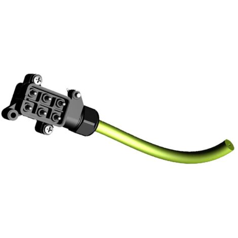 KSB Leitungsverbinder, geschirmt bis einschließlich 4kW, 4x2,5 mm2 plus  PTC