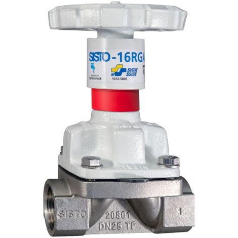 KSB Membranventil SISTO-16 RGAMaXX 1.4409-MaXX Rp 2 1/2"