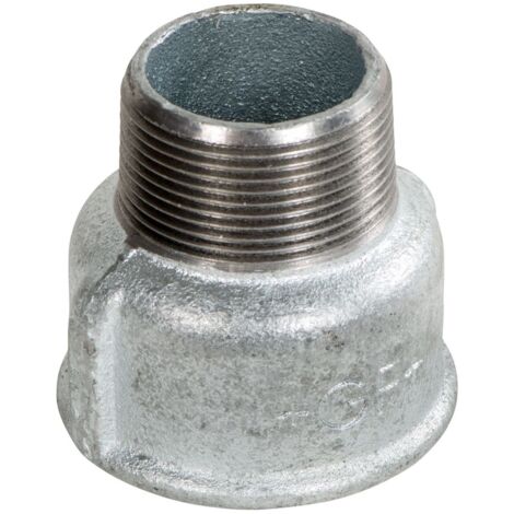 KSB Muffe DN 50 Stahl verzinkt außen R 1 1/2" innen Rp 2"