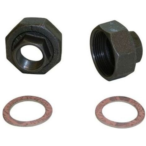 KSB Pumpenverschraubungen Stahl, G 1 1/2" auf Rp 3/4