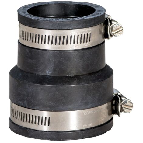 KSB Rohradapter, EPDM / Edelstahl DN 50, für Rohraußendurchmesser 53 - 63mm