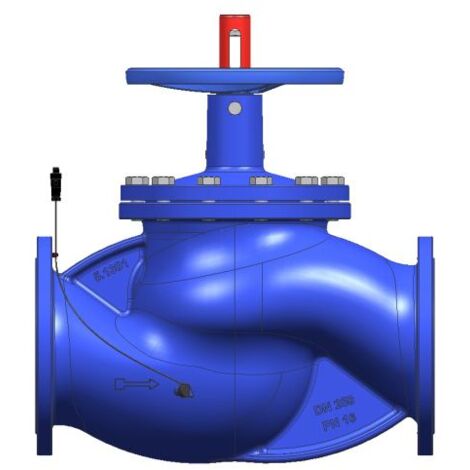 KSB Strangregulierventil BOA-Control IMS EN-GJS-400-18-LT 5.3103, PN 16, DN 350
