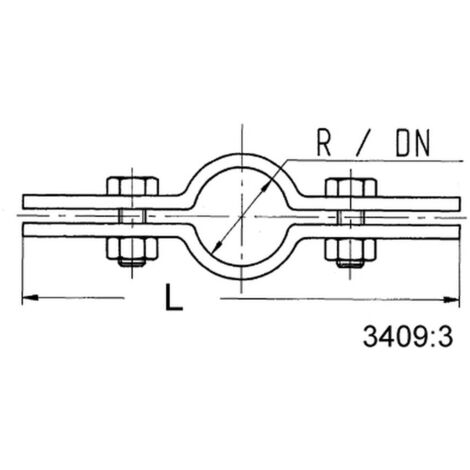 KSB Trag- und Montageschellen R 4" / DN 100 mit für 24,5kN
