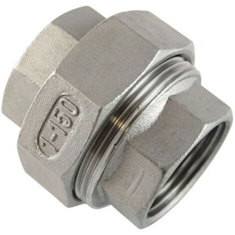 KSB Verschraubung Edelstahl mit Dichtung G 1 1/2" Innengewinde
