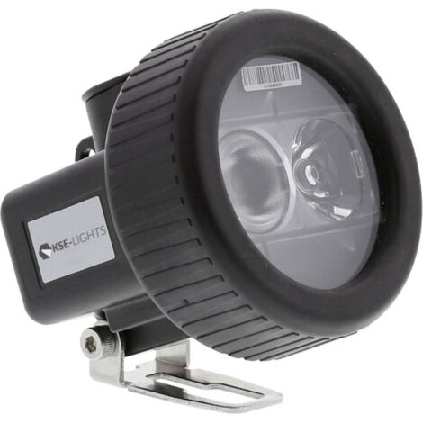 kse-lights KS-7840-IX lampada da casco LED nera 230 lumen
