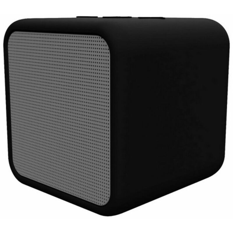 

Altavoz Bluetooth Inalámbrico Kubic Box 300 mAh 5W Negro - Ksix