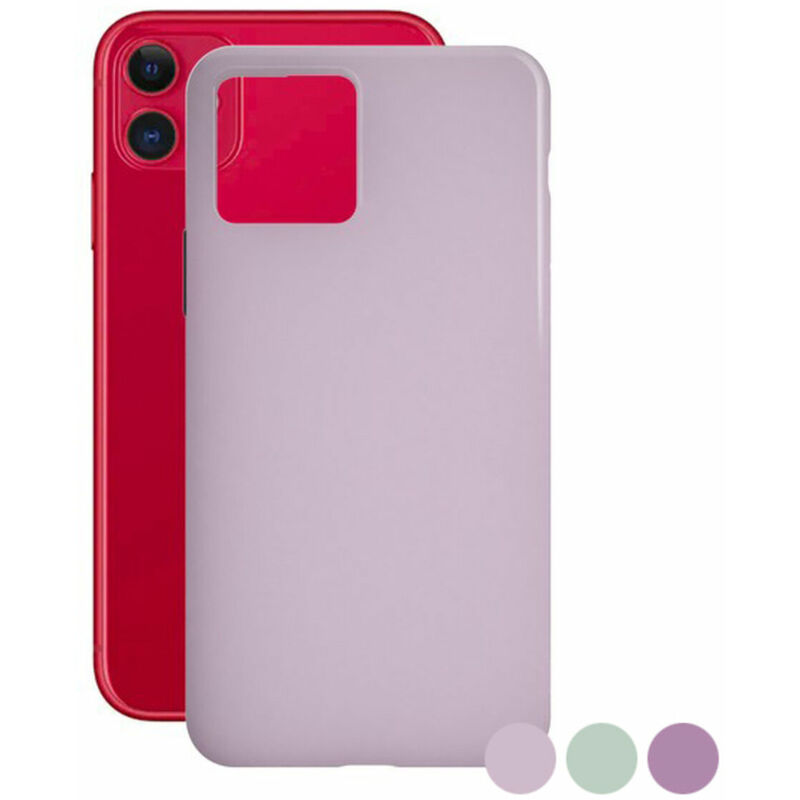 

Funda para Móvil Iphone 11 Color Liquid Turquesa - Ksix
