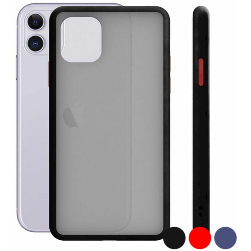 

Funda para Móvil Iphone 11 Duo Soft Negro - Ksix