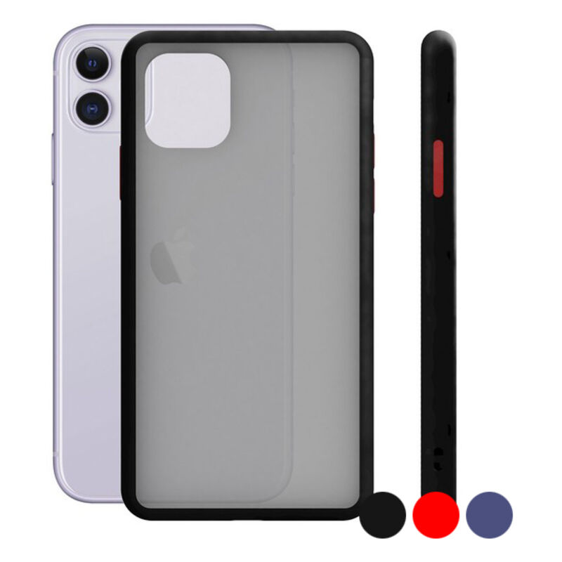 

Funda para Móvil Iphone 11 Duo Soft Rojo - Ksix