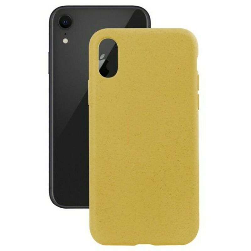 

Funda para Móvil Iphone Xr Eco-Friendly Amarillo - Ksix