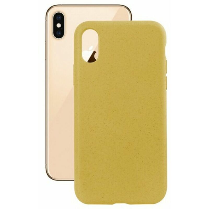 

Funda para Móvil Iphone XS Max Eco-Friendly Amarillo - Ksix