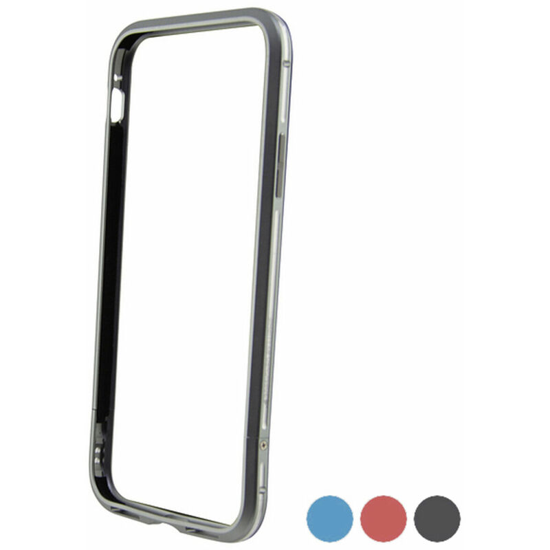 

Funda para Móvil Iphone X/xs Bumper Aluminio Negro/Azul - Ksix