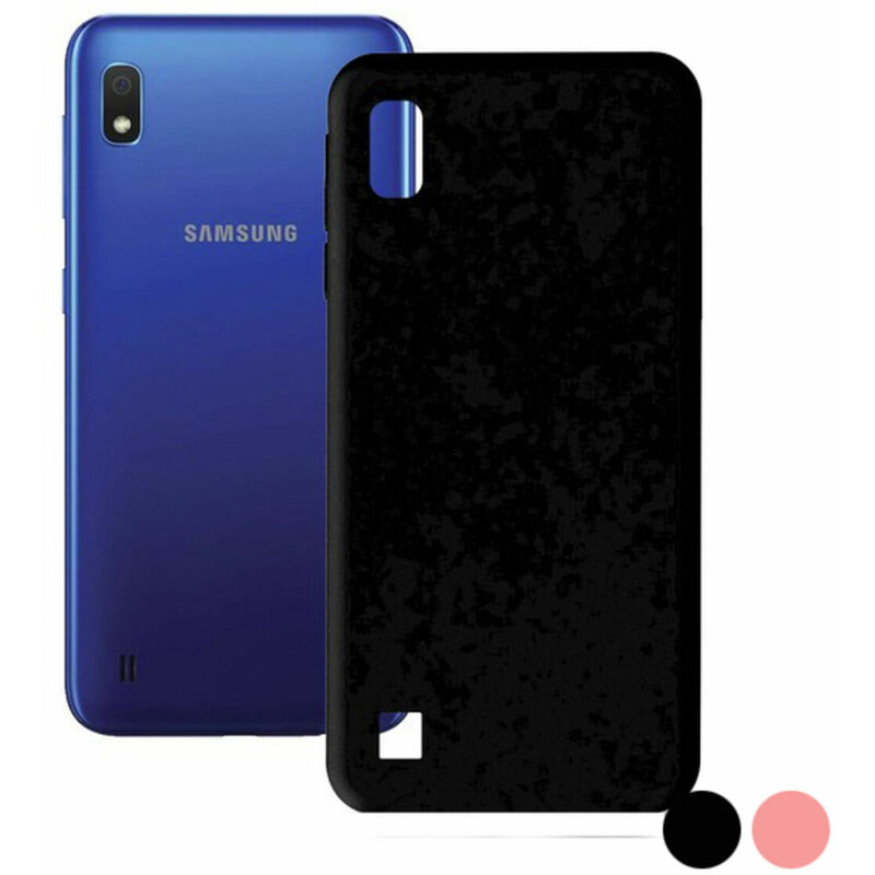 

Funda para Móvil Samsung Galaxy A10 Soft Cover TPU Rosa - Ksix