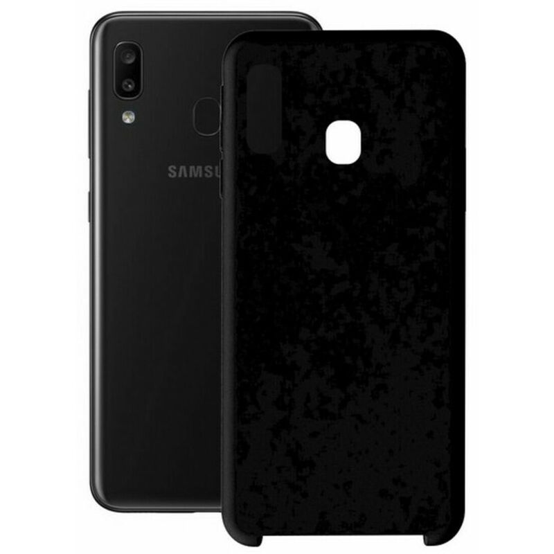 

Funda para Móvil Samsung Galaxy A30 Soft Negro - Ksix