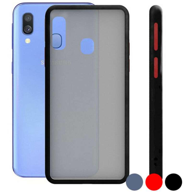 

Funda para Móvil Samsung Galaxy A40 Duo Soft Azul - Ksix