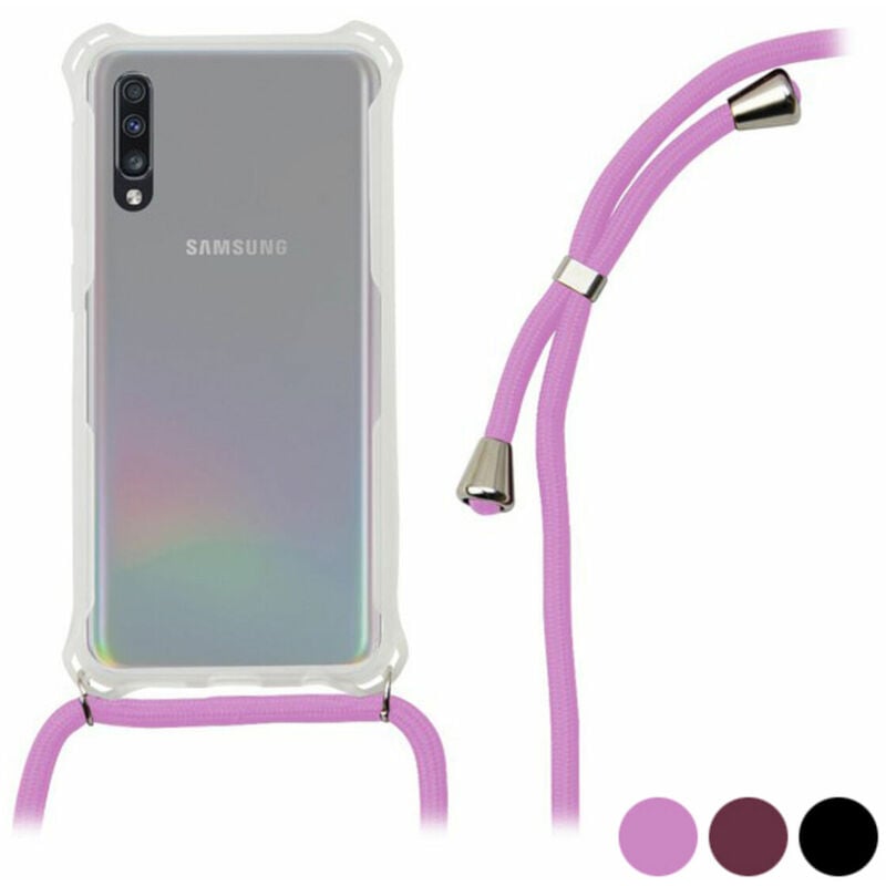 

Funda para Móvil Samsung Galaxy A70 Negro - Ksix