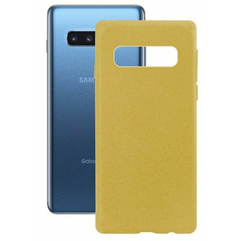 

Funda para Móvil Samsung Galaxy S10+ Eco-Friendly Amarillo - Ksix