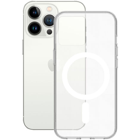 KSIX FUNDA TRASERA COMPATIBLE CON MAGCHARGE / APPLE IPHONE 13 PRO