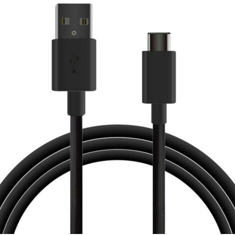 Ksix Ksix USB-A a USB-C cavo di ricarica e dati 12 W, 1 m, nero