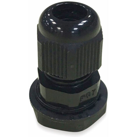 KSS Kabelverschraubung, PG-16, schwarz, IP68, 10 bis 14