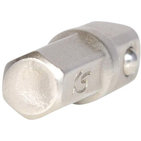 Kstools – Adaptateur pour visseuse 1/4'' – Entraînement hexagonal 6 pans – Acier chrome vanadium – Longueur 25mm pour usage intensif