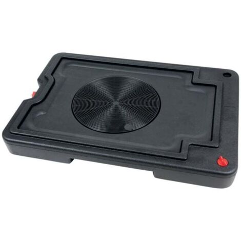 Kstools – Bac de récupération 30L 1509354 – Résistant aux huiles et produits chimiques – 5 poignées et 4 roues directionnelles – Pour nettoyage pièces