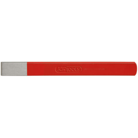 Kstools – Burin de carrossier extra plat 26 mm – Longueur 250 mm – Chrome Vanadium pour tranchant réaffutable – Outil de précision