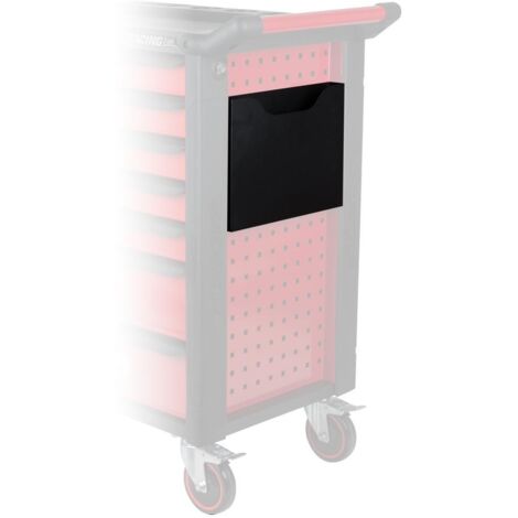 Kstools – Caisse universelle RACINGline – Tôle d'acier noir – Largeur 321mm, hauteur 251mm, profondeur 40mm – Rangement documents et dossiers