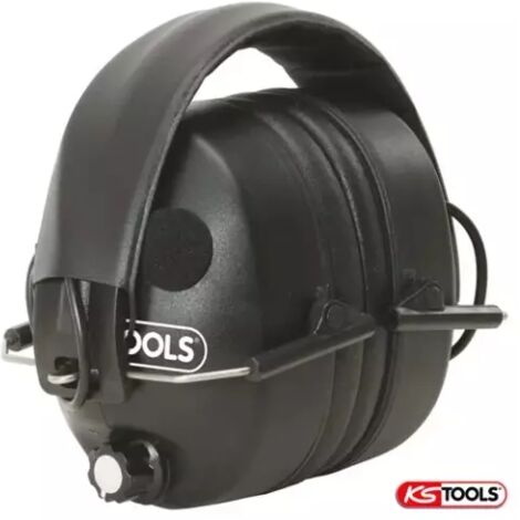 Kstools – Casque anti-bruit électronique – Réduction sonore 25dB – Norme CE EN 352-1 – Amplification des sons faibles – Confort d'écoute