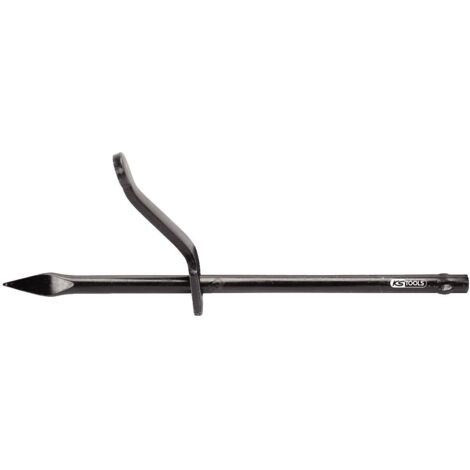 Kstools – Chevillette ronde de maçon 300 mm – Acier au carbone trempé – Pointe en acier pour fixation planches de coffrage – 270 g