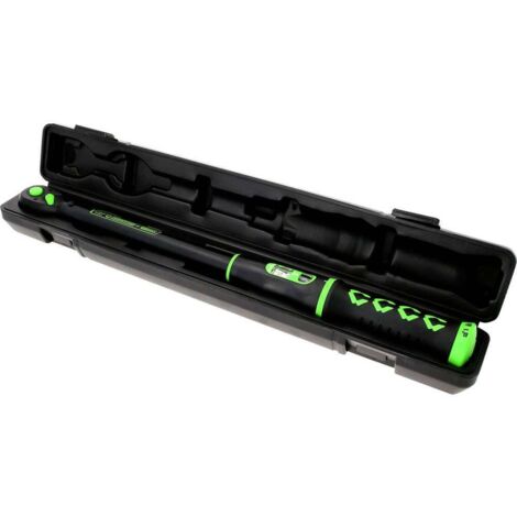 Kstools – Clé dynamométrique à cliquet réversible 20-200 Nm – Précision +/-3% – Longueur 515 mm – Coffret robuste inclus