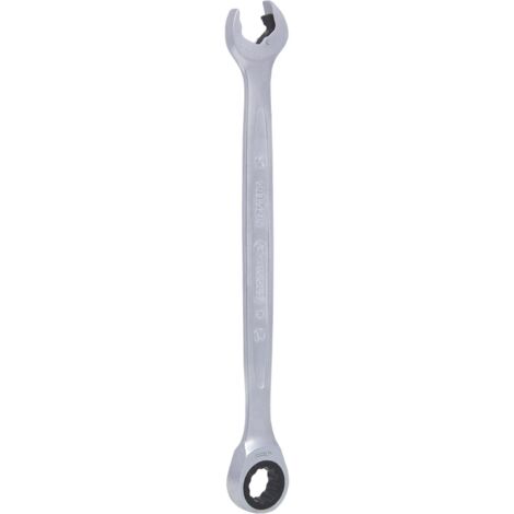 Kstools – Clé mixte à cliquet 10 mm – Acier chrome vanadium – Inclinaison 15° pour accès dans espaces restreints – Mécanisme FlankTraction