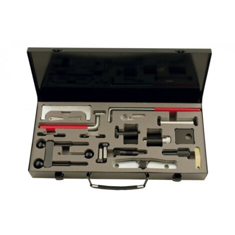 Kstools – Coffret de calage moteur 20 outils – Compatible Volkswagen, Audi, Seat, Skoda – Alignement arbre à cames et pompe à injection