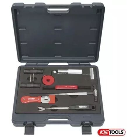 Kstools – Coffret de démontage de pare-brise 8 pièces – Outils pour extraction sans effort – Compatible avec plusieurs marques automobiles