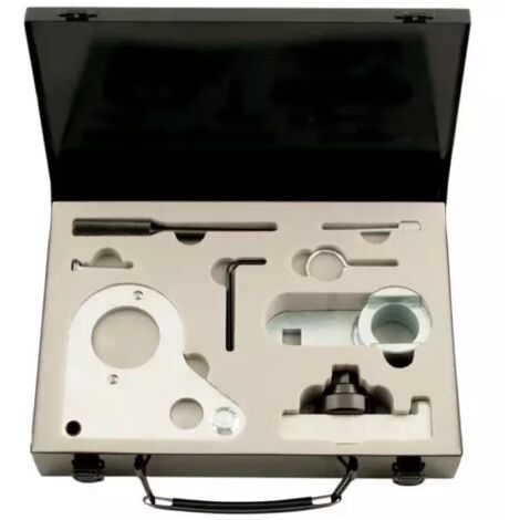 Kstools – Coffret de réglage moteur 8 pcs – Compatible Nissan Renault – Outils de blocage vilebrequin et arbre à cames – Valise en acier