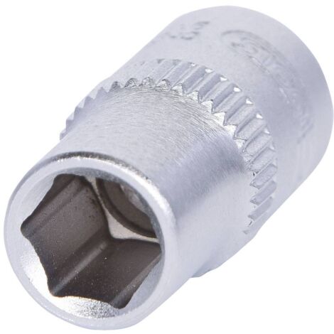 Kstools – Douille 1/4' 6 pans 7mm – Acier chromé vanadium – Normes DIN 3124 et ISO 2725 – Longueur 25mm pour usage manuel