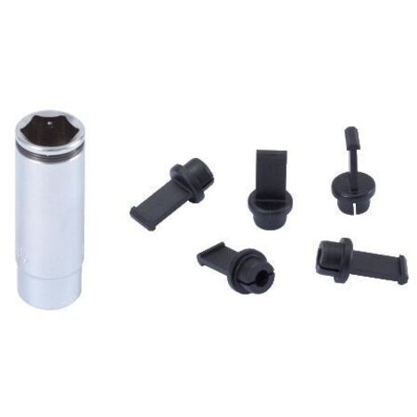 Kstools – Douille 12mm pour bougie de préchauffage – Acier chromé vanadium – Bague d'arrêt pour maintien optimal – Compatible Audi et Volkswagen