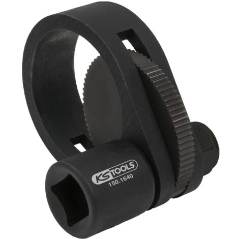 Kstools – Douille excentrique de montage et démontage de rotule 33-41mm – Acier spécial – Entraînement carré 1/2' – Maintien optimal sur axes ronds