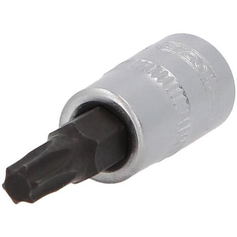 Kstools – Douille tournevis Torx T27 1/4' – Acier chrome vanadium – Normes DIN 3120 ISO 1174 – Finition satinée – Longueur 37mm