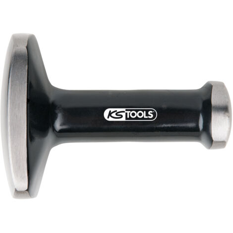 Kstools – Enclume 125 mm – Poids 1200 g – Surface bombée pour finition précise – Matériau rectifié et poli