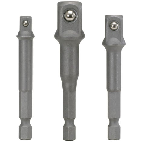 KSTOOLS Jeu de 3 adaptateurs porte-douilles, 1/4''-3/8''-1/2'' - 514.1105