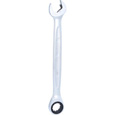 Kstools – Jeu de clés mixtes à cliquet 14 mm – Système de cliquet intégré – Profil FlankTraction pour meilleure prise – Longueur 191 mm