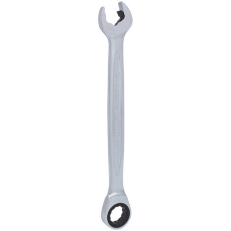Kstools – Jeu de clés mixtes à cliquet 15 mm – Acier chrome vanadium – Mécanisme FlankTraction – Longueur 200 mm – 72 dents pour accès étroit