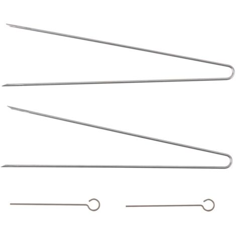 Kstools – Jeu d'outils aiguille de démontage pour serrure de contact Mercedes – 4 pièces – Acier spécial pour démontage rapide – Modèles W116 W123 W124 W126 W201