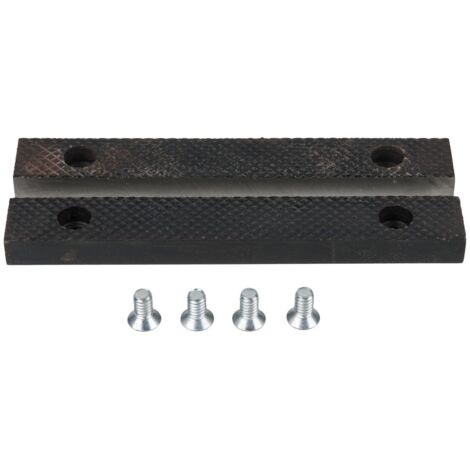 Kstools – Mâchoires de remplacement pour étau – Accessoire pour étau – Longueur 100mm – Largeur 50mm – Pour bois dur et teck