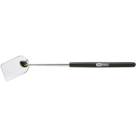 Kstools – Miroir d'inspection télescopique orientable 178-675 mm – Acier inoxydable – Articulation à 360° pour accès difficile