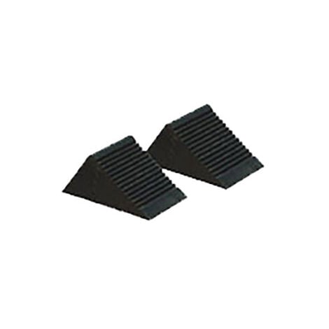 KSTOOLS Paire de cales roues caoutchouc VL 105 x 75 x 75 mm - 160.0382