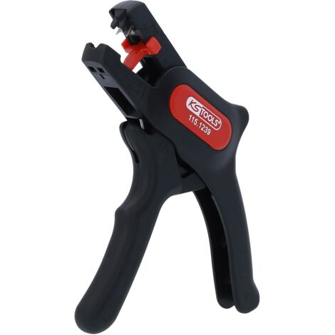 Kstools – Pince à dénuder automatique 0,2-6mm – Dénudage précis pour câbles en cuivre et aluminium – Longueurs de butées réglables 3-20mm